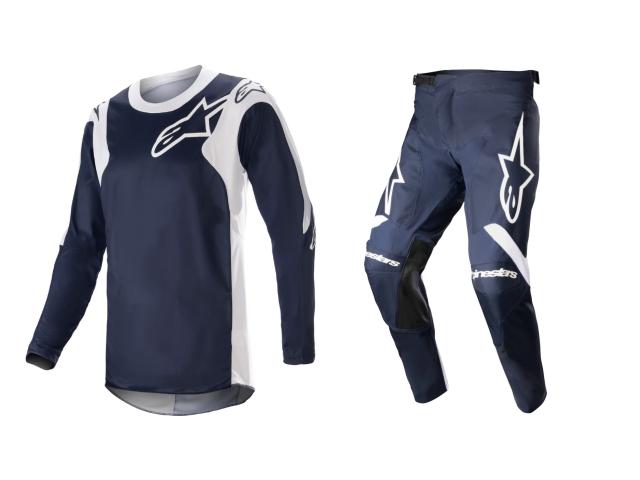 Completo Alpinestars Racer Hoen Blu/Bianco